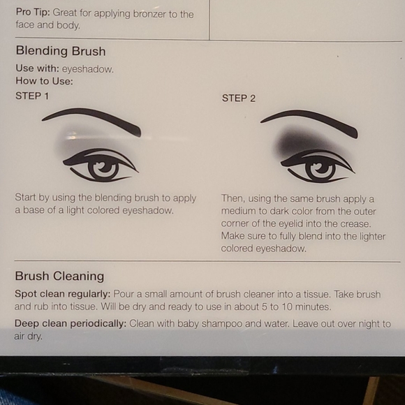 💥4/$20 SWISSCO Precision Beauty 3pc Brush Set - Picture 8 of 8